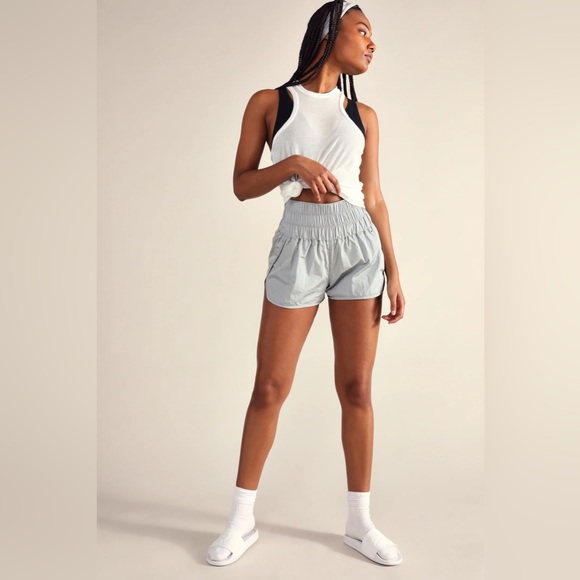 Free People Pants - FREE PEOPLE MOVEMENT - THE WAY HOME SHORTS - ARCTIC MIST women’s size Small